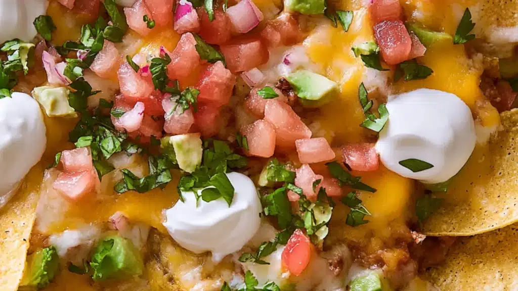 Easy Breakfast Nachos
