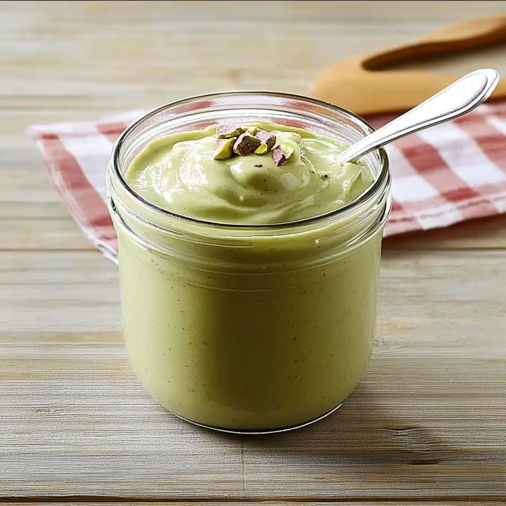 Homemade Italian-Style Pistachio Cream