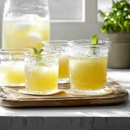 Iced Honeydew Mint Tea