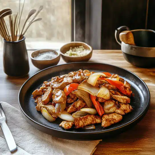 Black Pepper Chicken