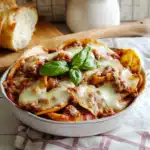 Slow Cooker Ravioli Lasagna