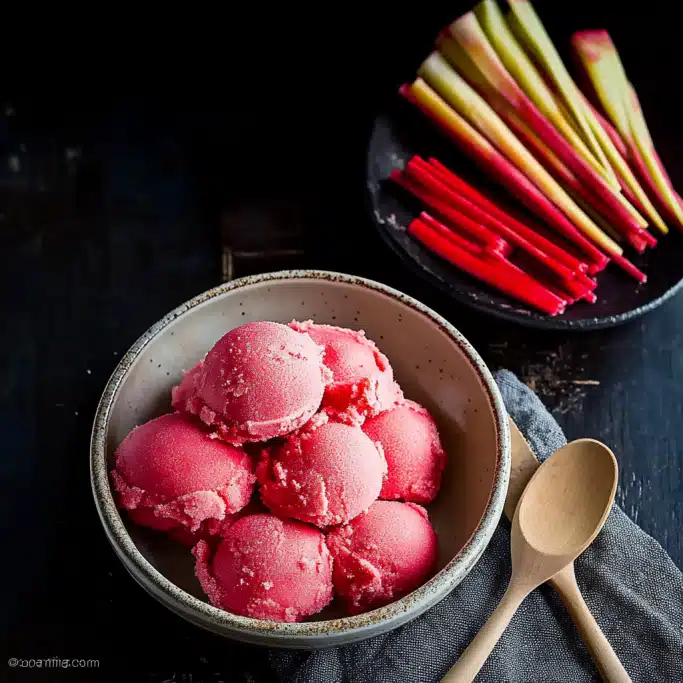 Rhubarb Sorbet Recipe