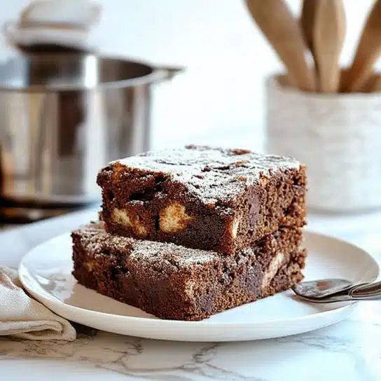 Chocolate Rhubarb Bars