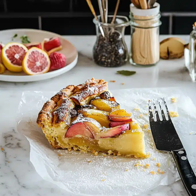 Rhubarb Almond Frangipane Tart Recipe