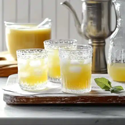 Iced Honeydew Mint Tea