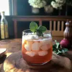 Rhubarb Iced Tea