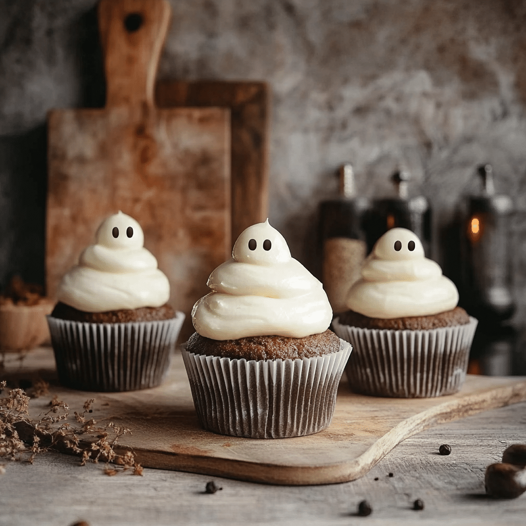 Ghost Cupcakes