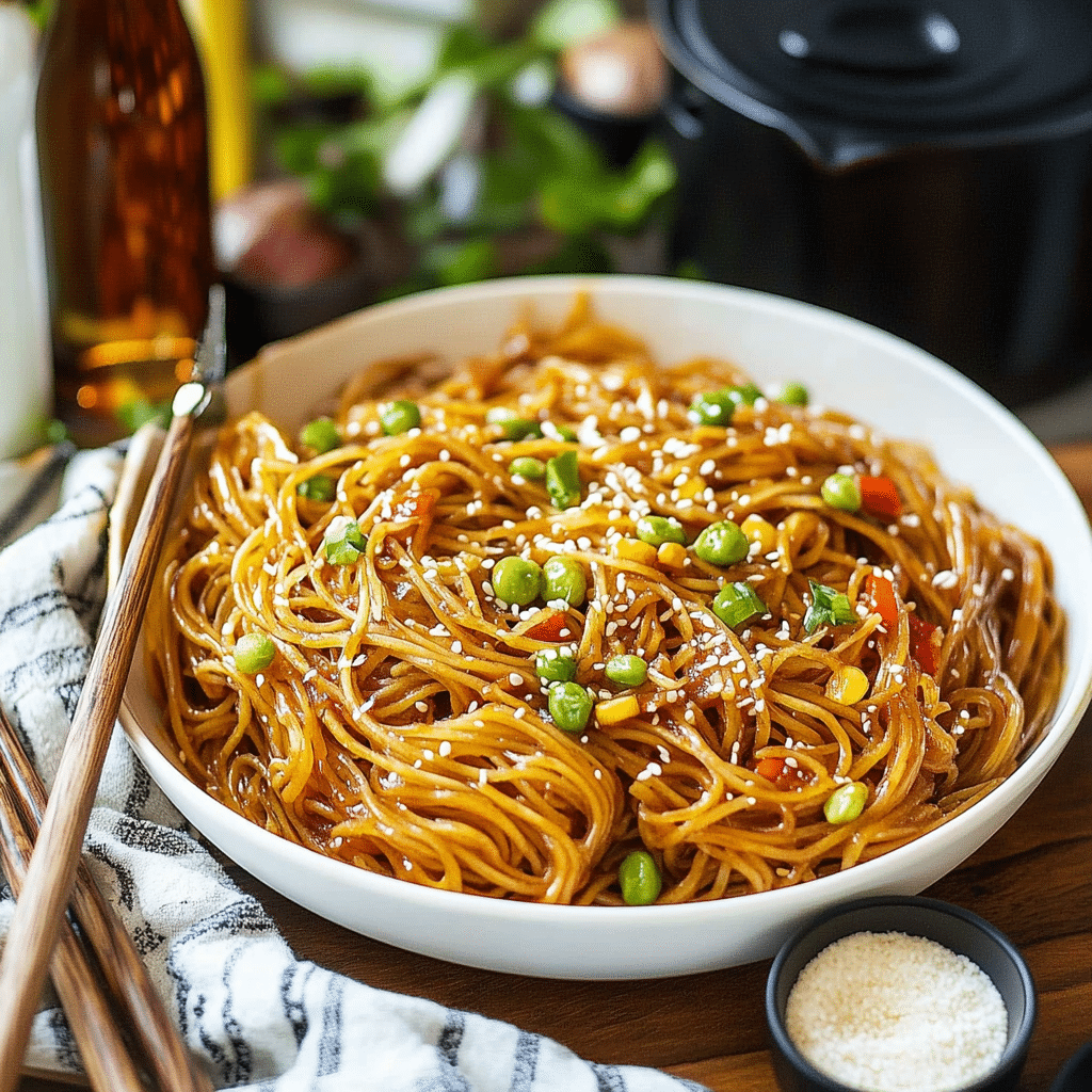 teriyaki noodles recipe