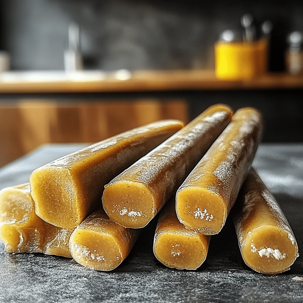 Banana and Peanut Butter Chew Sticks for Dogs