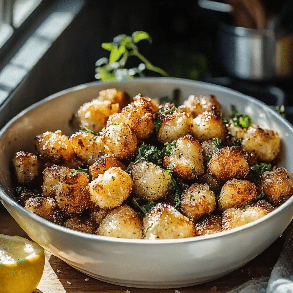 Air Fryer Lemon Chicken Bites Recipe