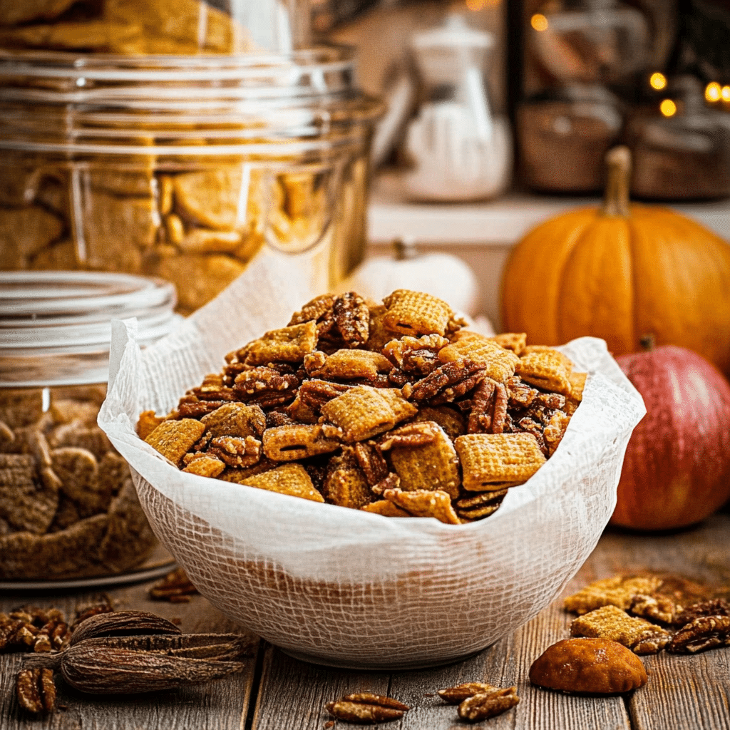 Pumpkin Spice Chex Party Mix