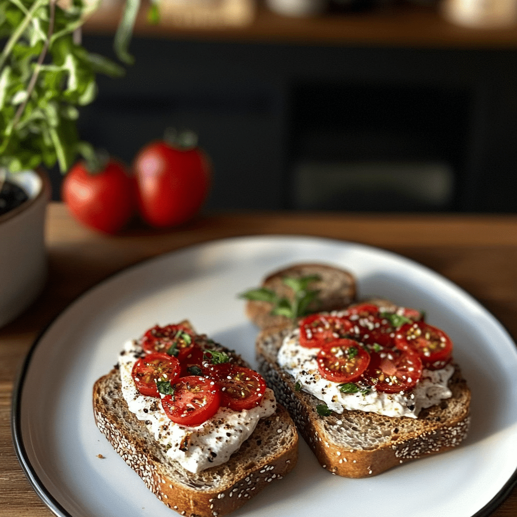 Cottage Cheese and Tomatoes