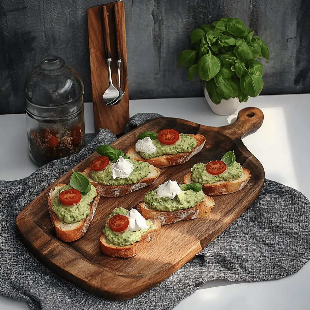 Avocado Bruschetta