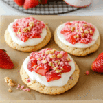 Strawberry Crunch Cookies