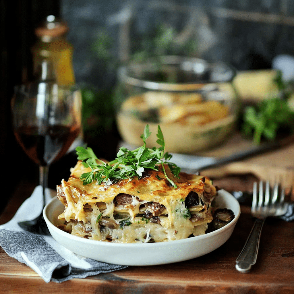 Creamy Vegetarian Lasagna Recipe