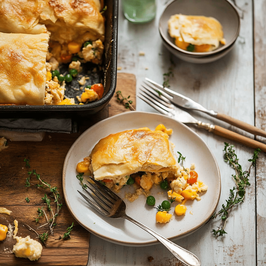 Chicken And Dumpling Pot Pie