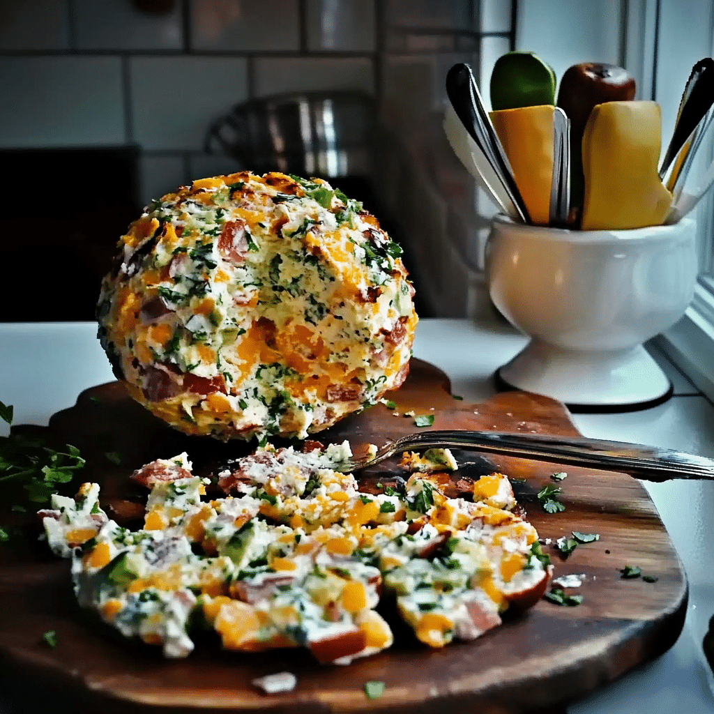 Jalapeno Popper Cheese Ball