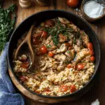 Mediterranean Chicken Orzo