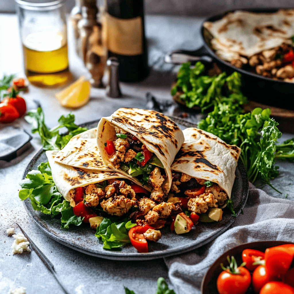 Mediterranean Wraps