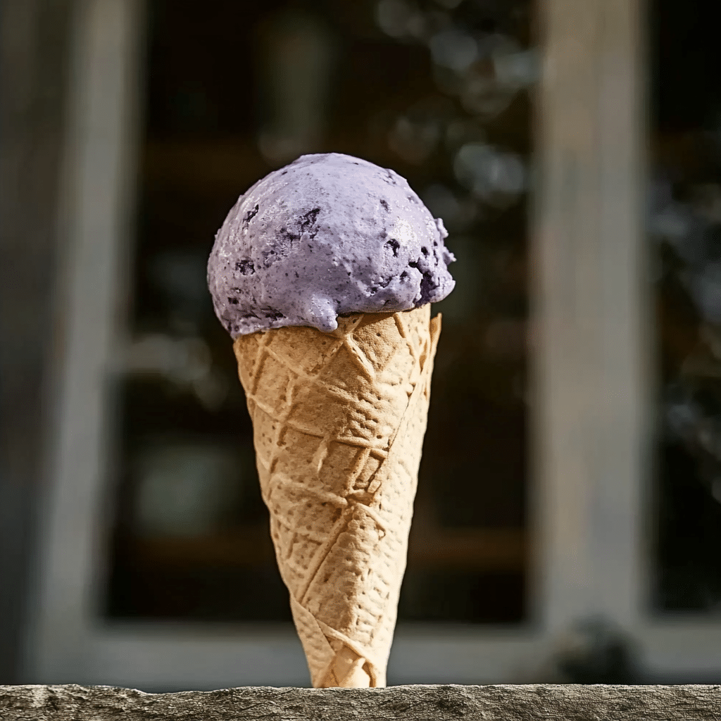 Lavender Honey Ice Cream