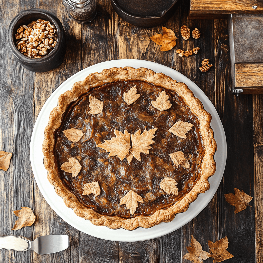 Pumpkin And Pecan Pie