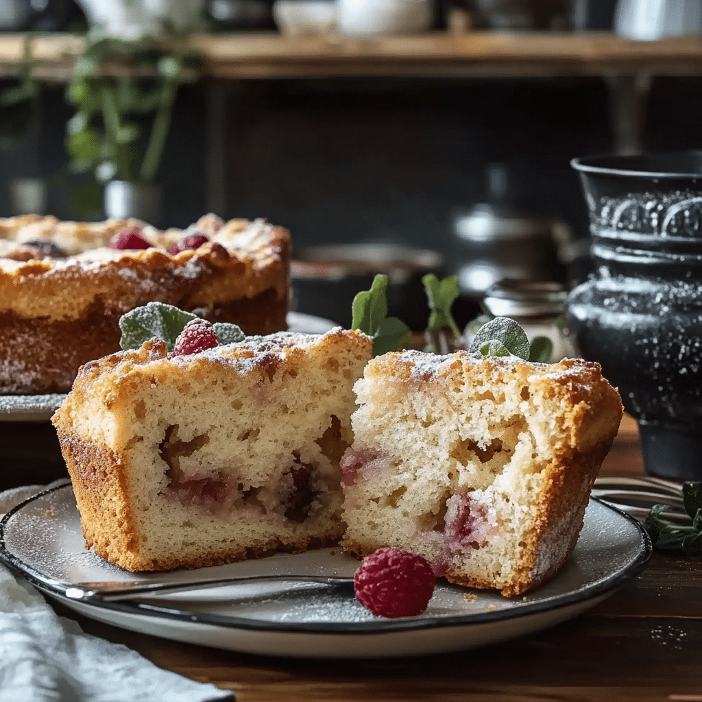 French Strawberry Cake