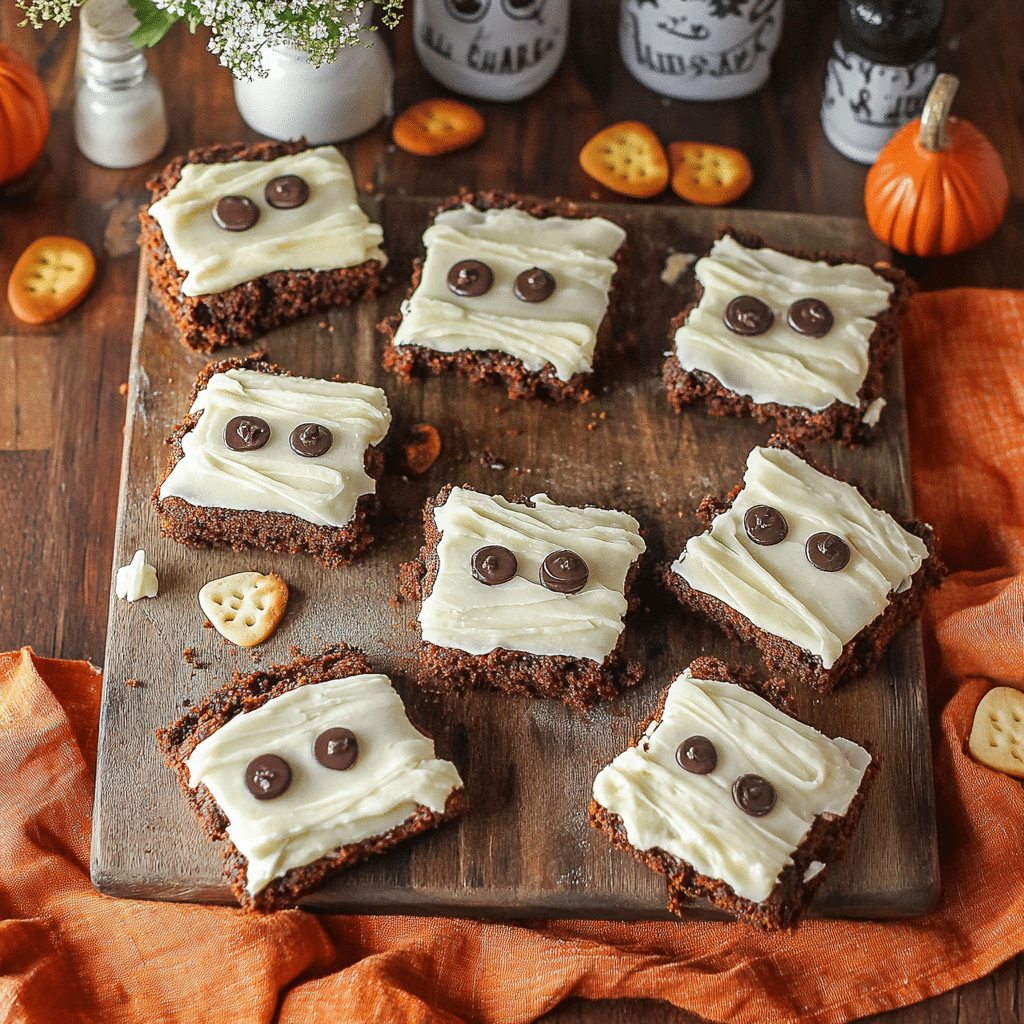 Halloween Chocolate Brownies