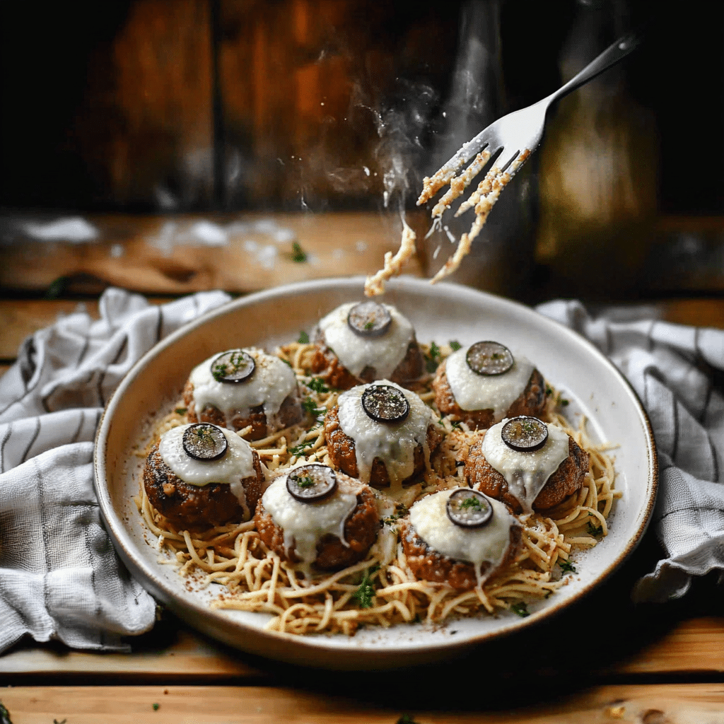 Spaghetti Eyeballs Recipe