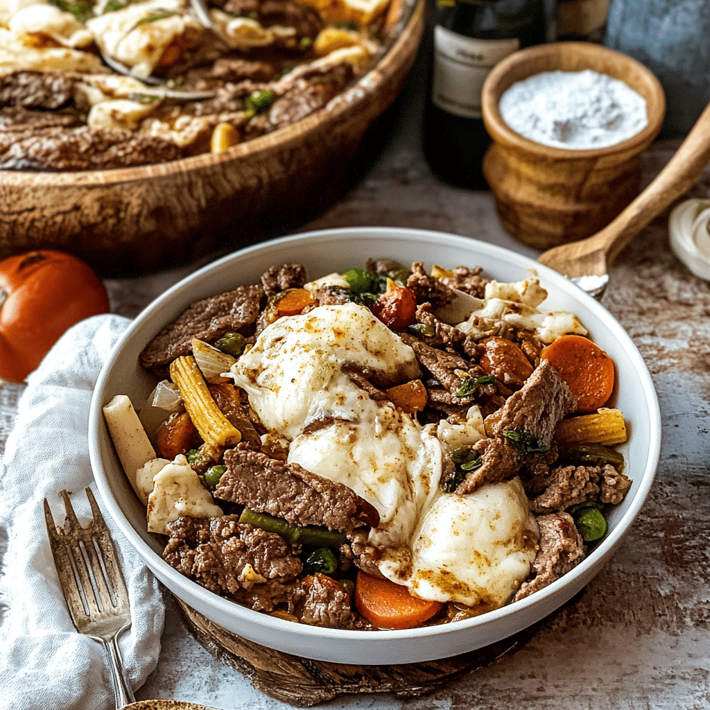 Philly Cheesesteak Bowls