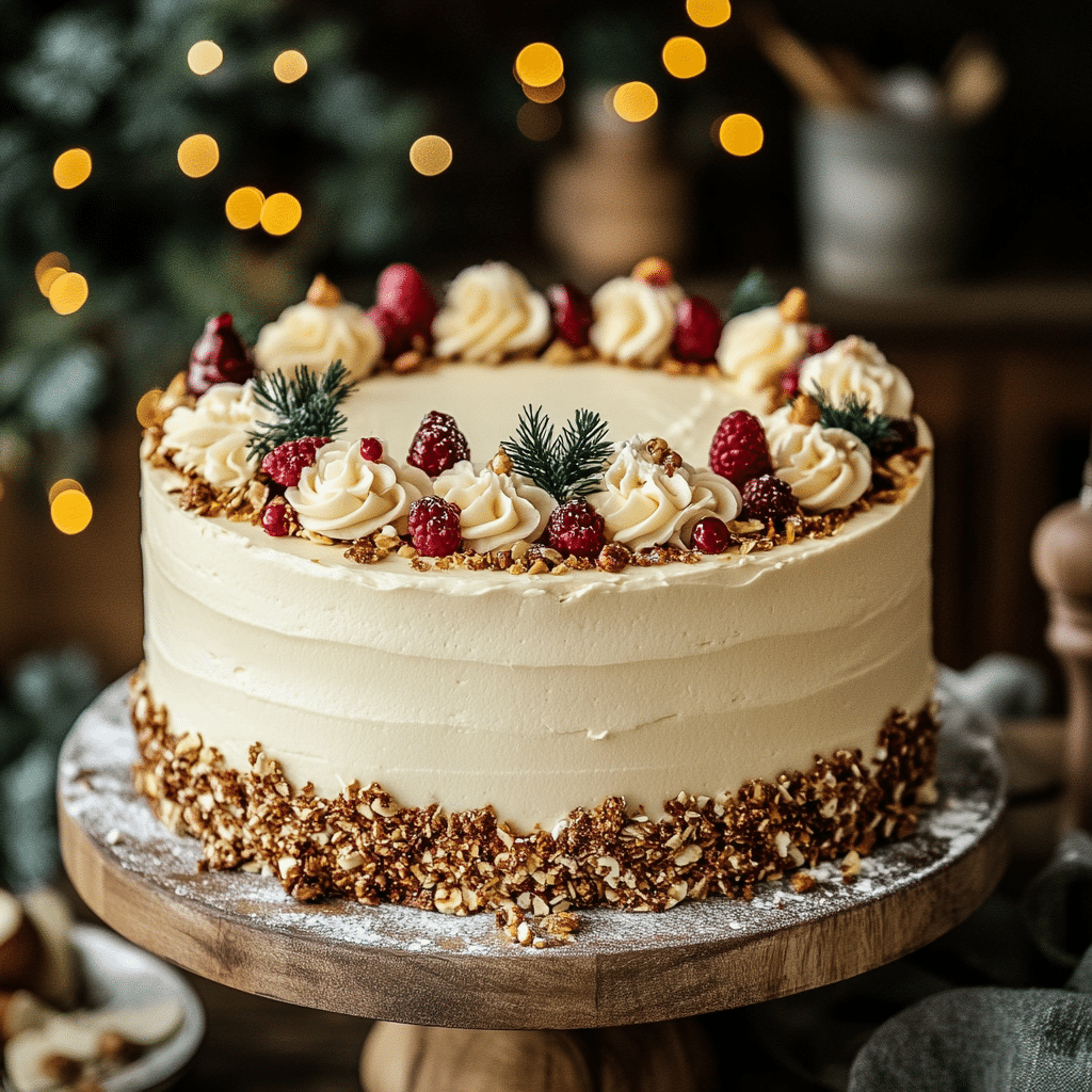 Easy Christmas Cake Recipe