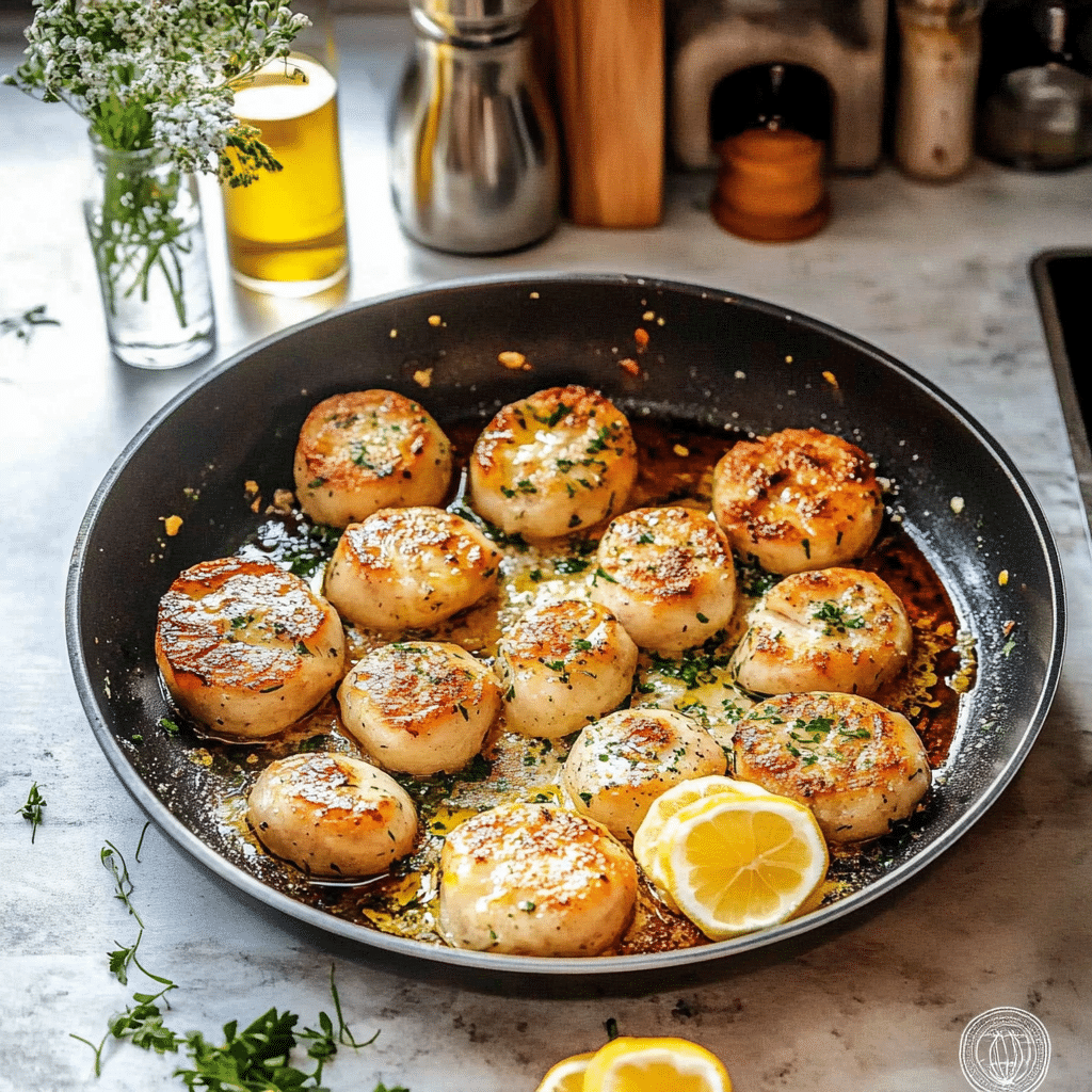 Garlic Butter Scallops
