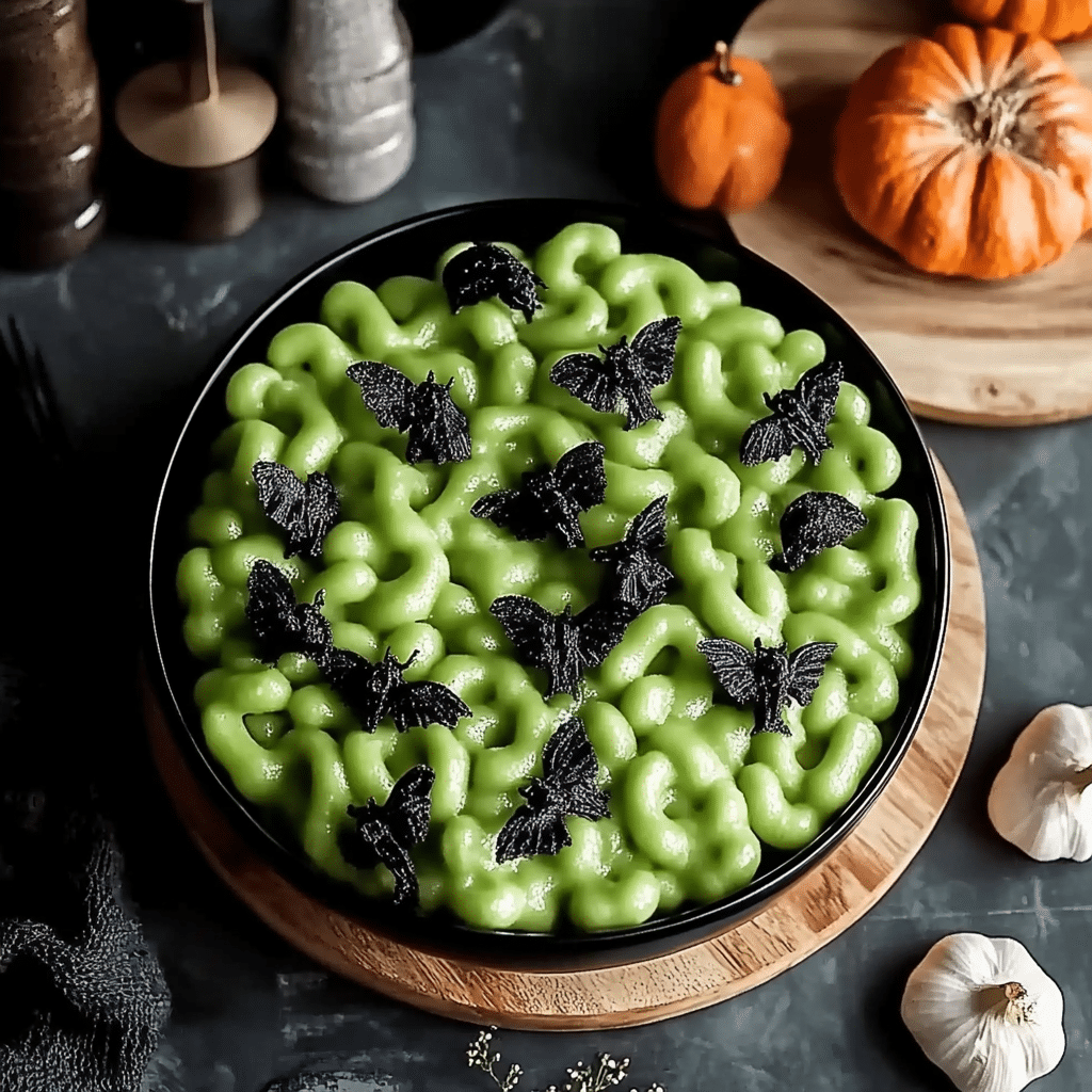 Halloween Mac and Cheese
