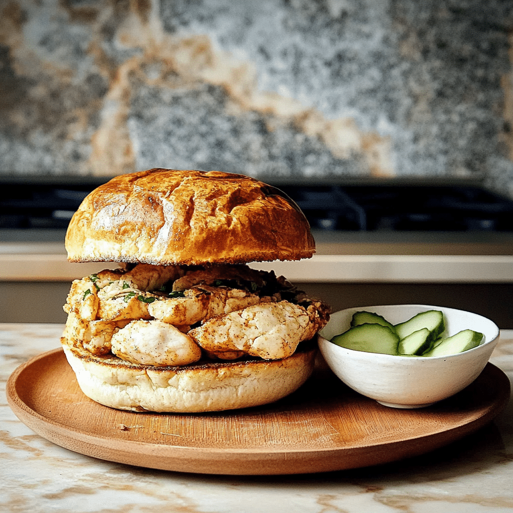 Chipotle Grilled Chicken with Avocado Sandwich