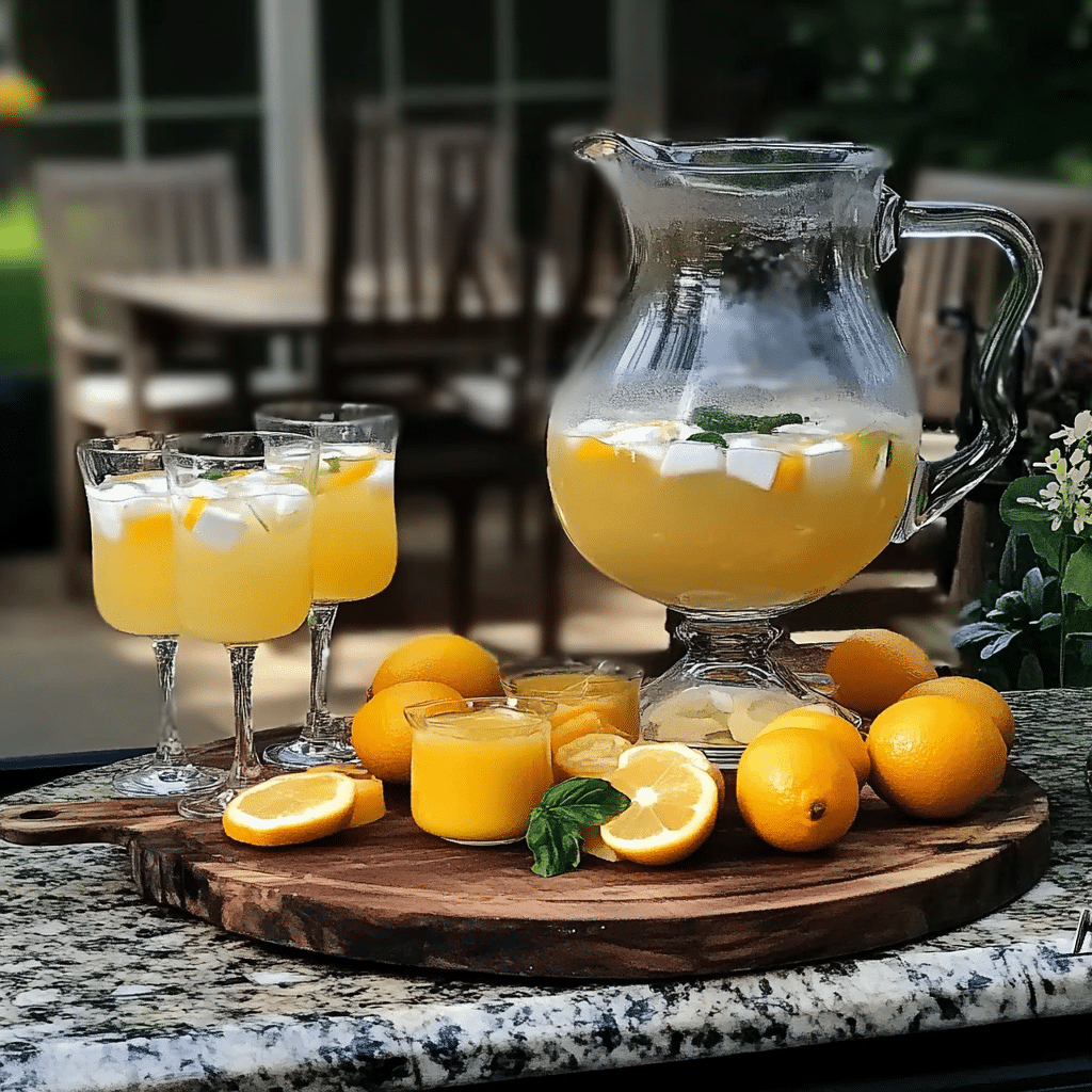 Virgin Pineapple Sangria