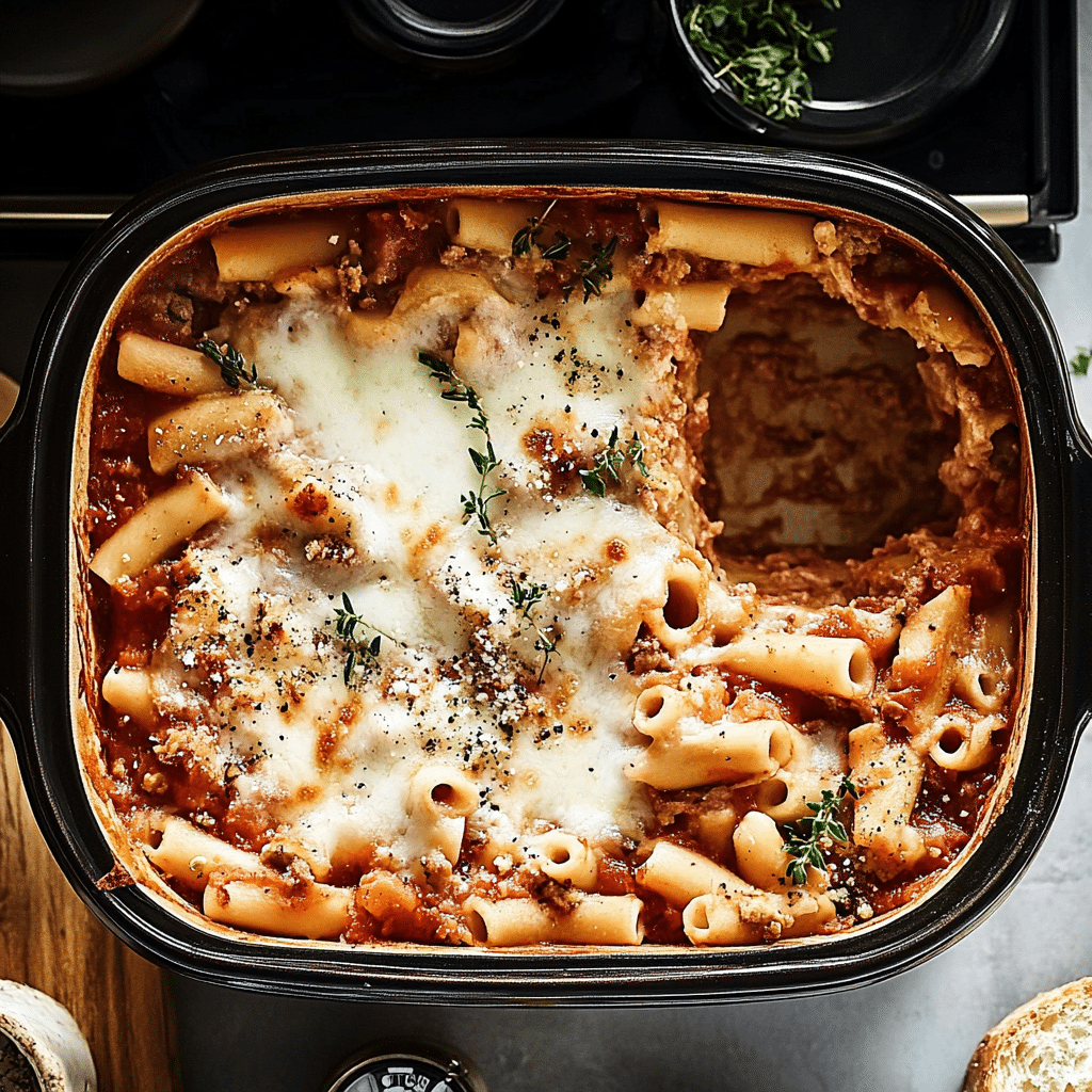 Baked Ziti Crockpot