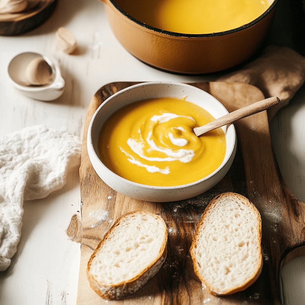 Butternut Squash Sweet Potato Soup
