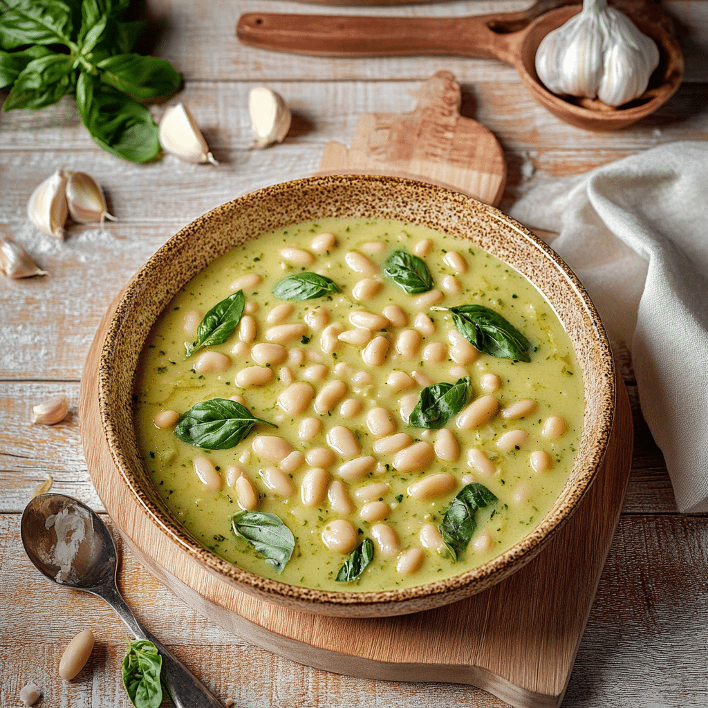 Pesto Bean Soup