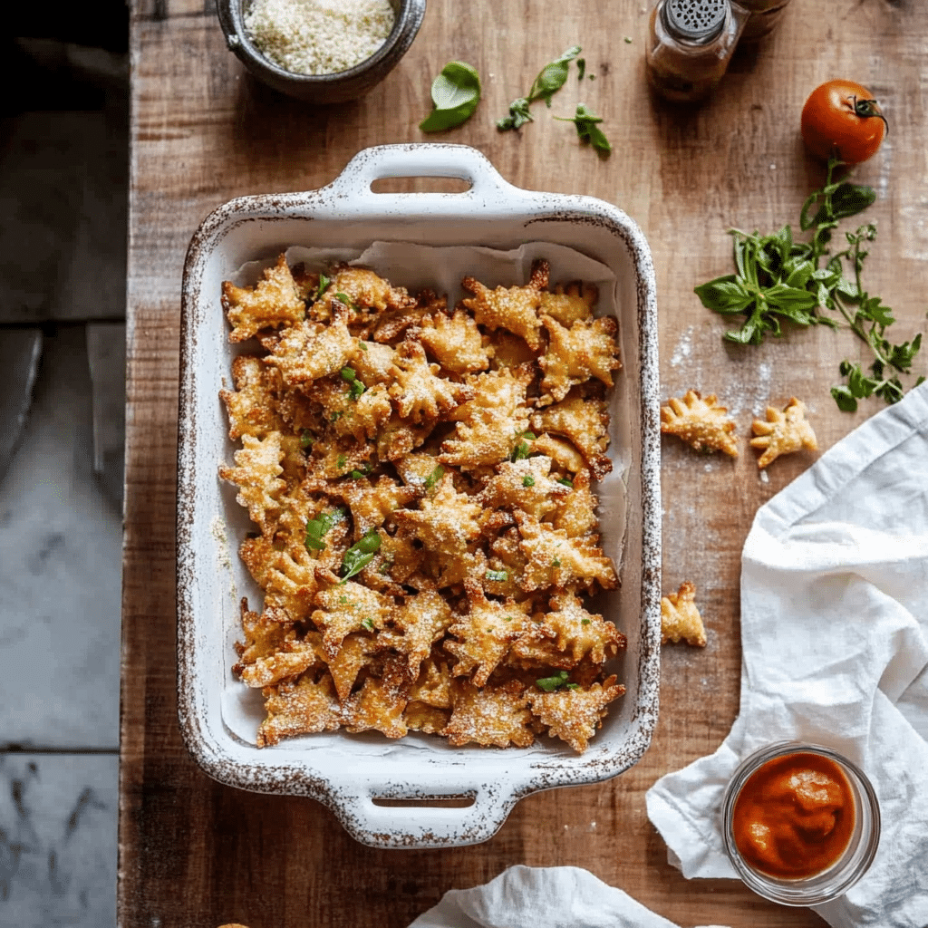 Air Fryer Pasta Chips