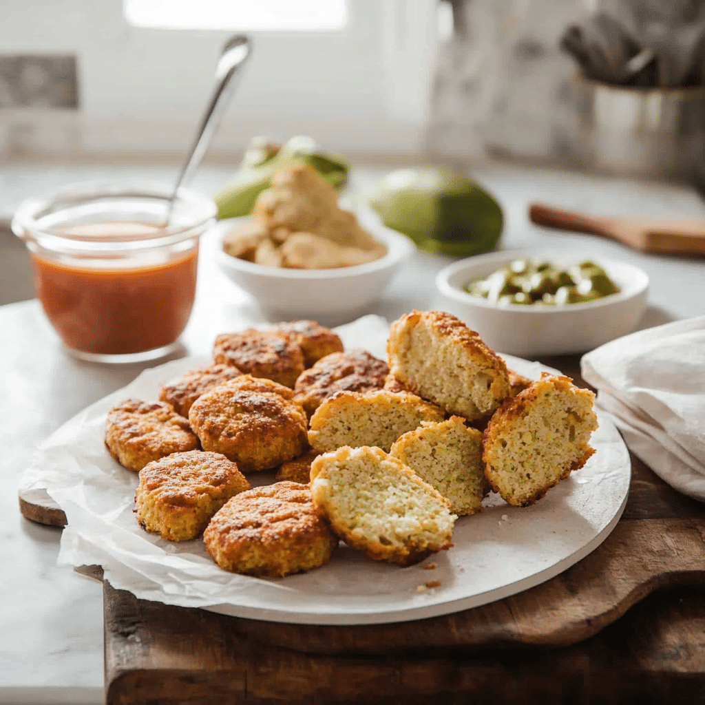 Chickpea Vegetable Nuggets