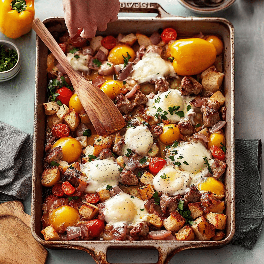 Bacon Egg And Potato Hash