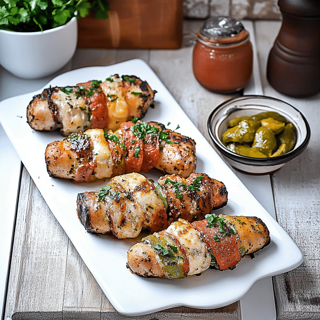 Keto Bacon Wrapped Cheeseburger Pickle Poppers