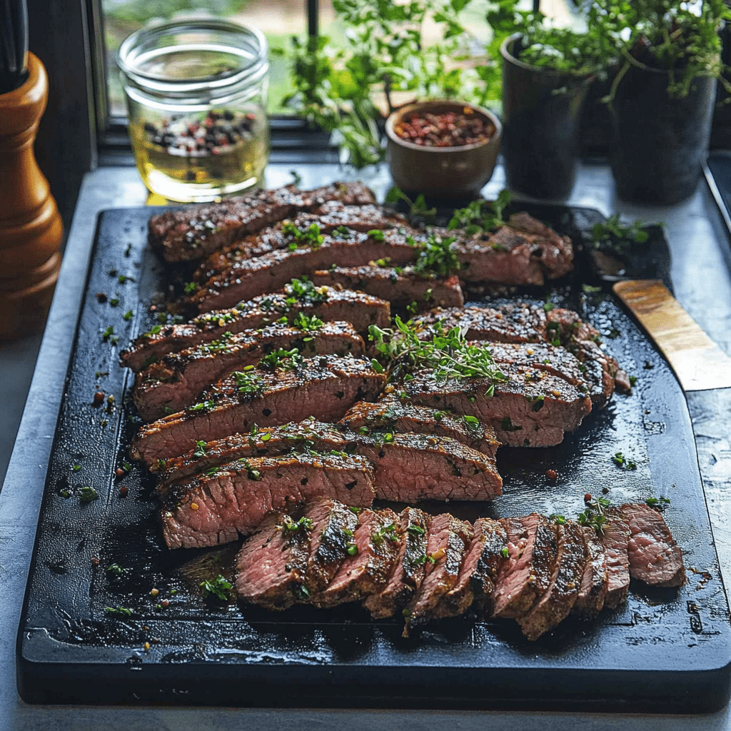 Juicy, Tender, and Flavor-Packed Flank Steak Marinade - bellieskitchen
