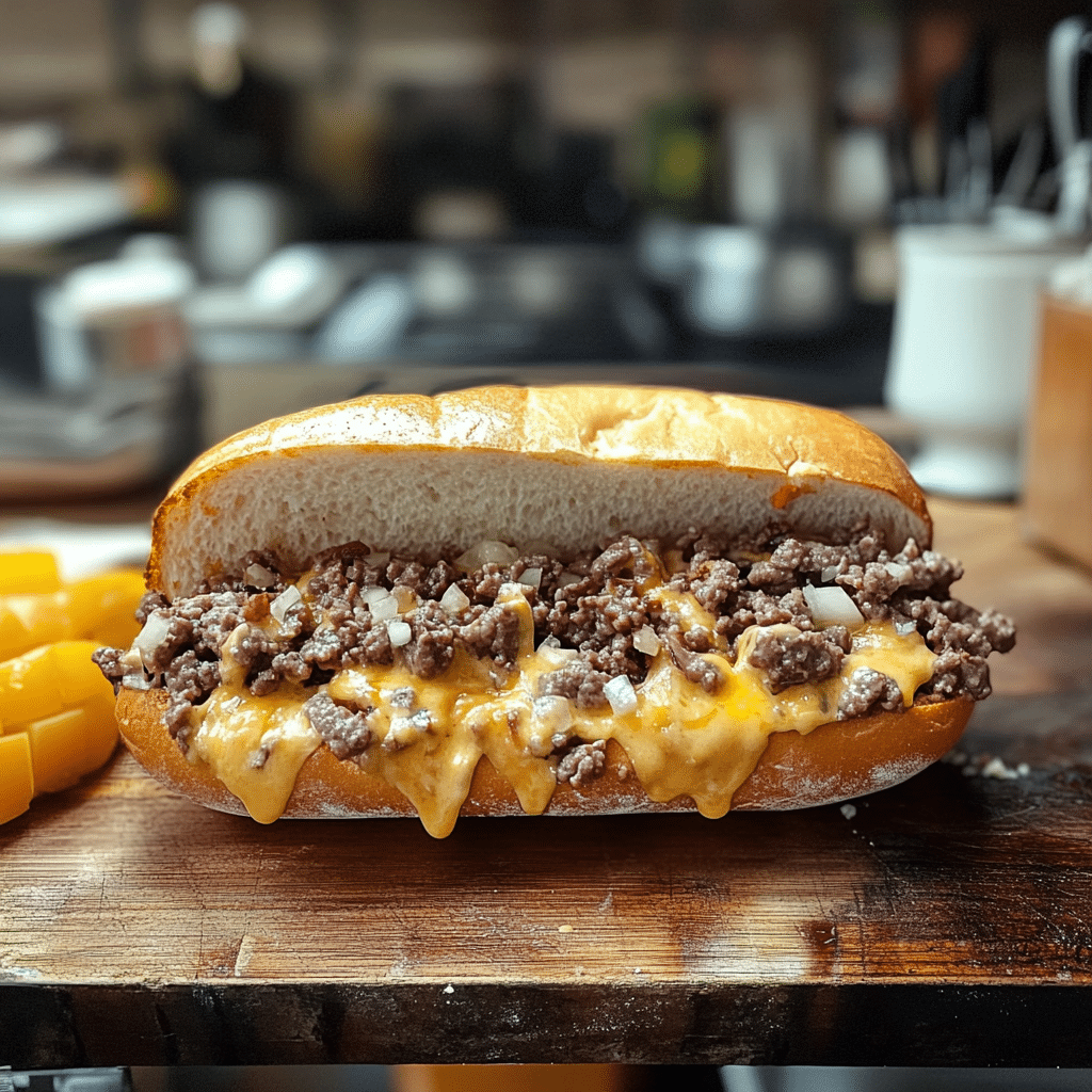 Blackstone Cheesesteak