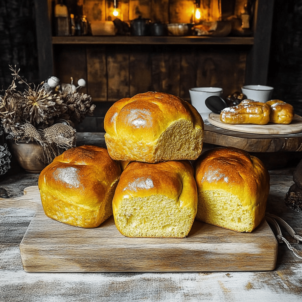 Spice Pumpkin Rolls