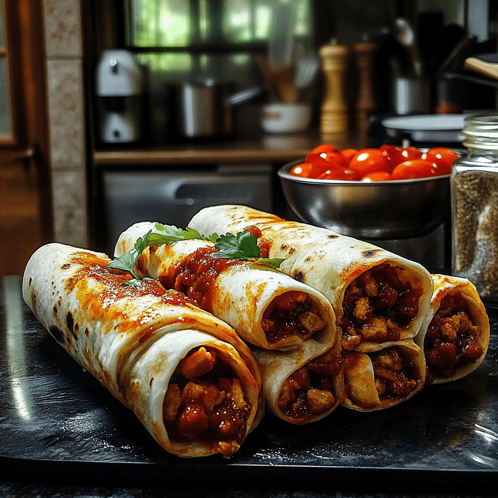 spicy Schezwan veggies wrapped