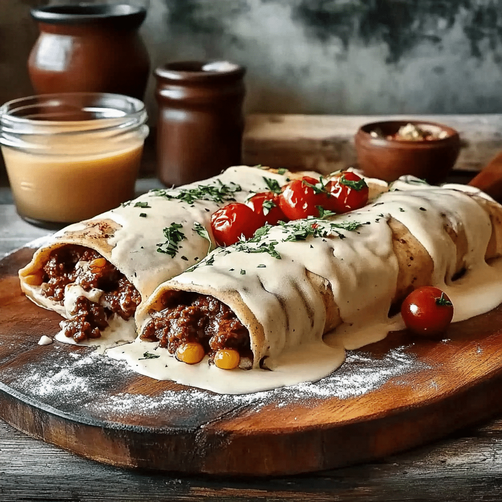 Jalapeño Popper Cheesy Chicken Enchiladas