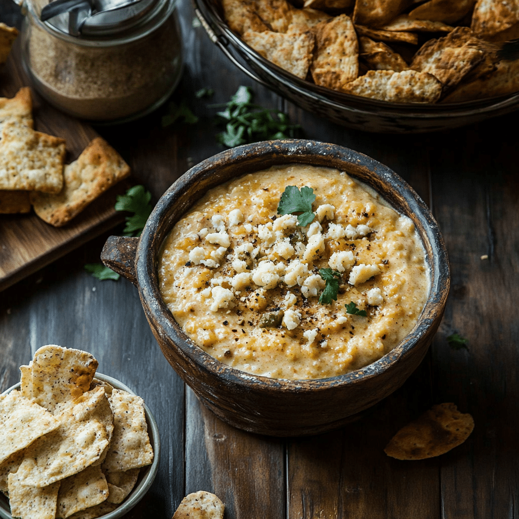 Slow Cooker Mexican Street Corn Dip