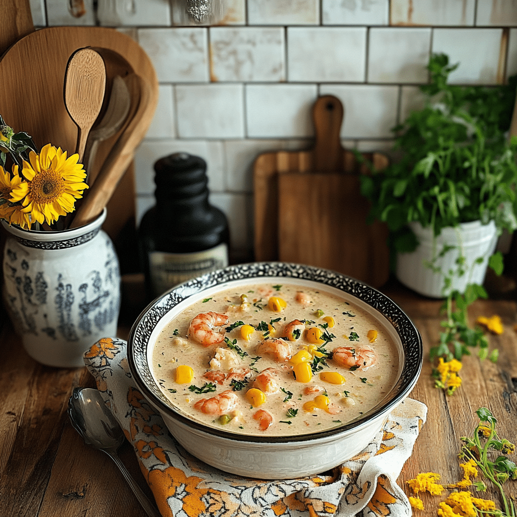 Shrimp and Corn Bisque