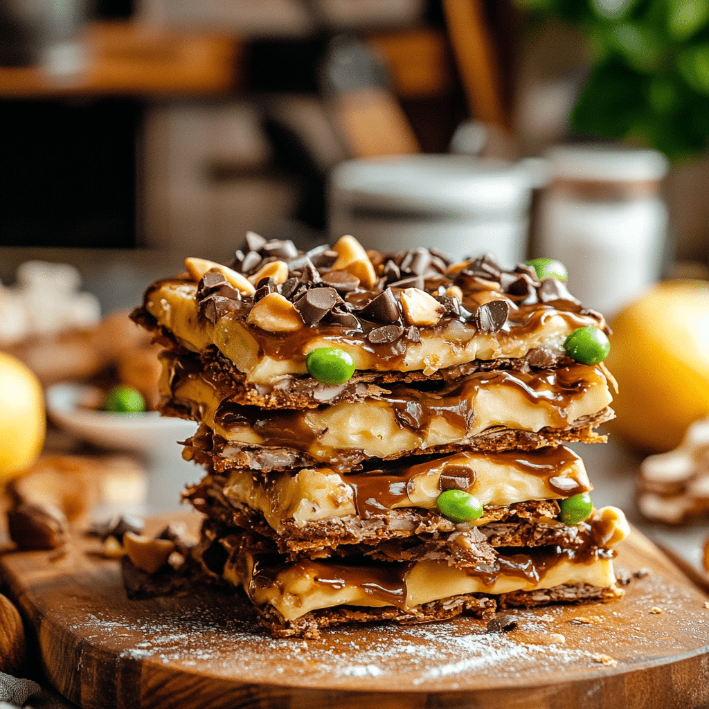 Caramel Apple Bark