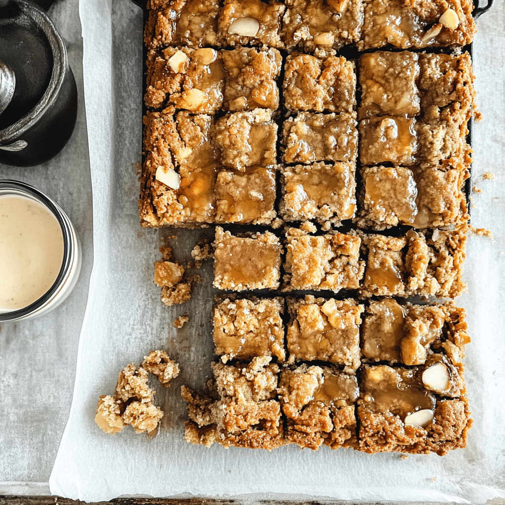 Apple Caramel Bars